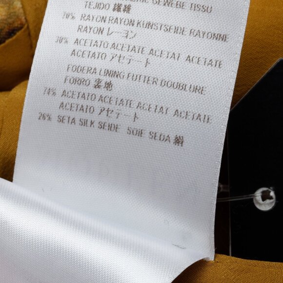 Alexander McQueen RARE Golden Yellow Flora and Fauna Blazer - Picture 11 of 12